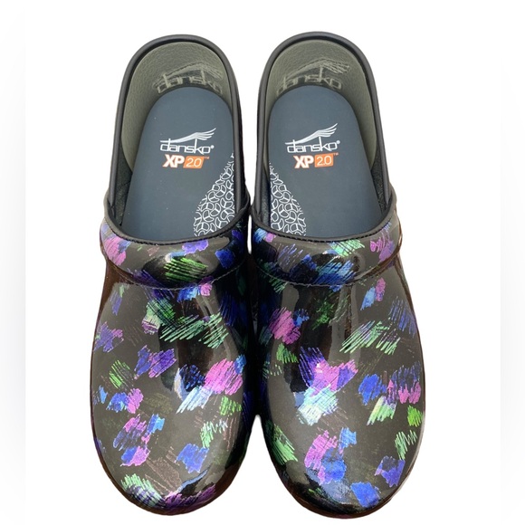 Dansko New Women's XP 2.0 Clogs Coloured Pencil Patent size 38 - Picture 7 of 12